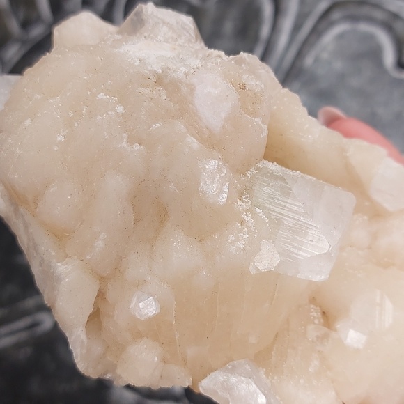 Apophyllite and Stilbite Mineral Specimen - Picture 8 of 10